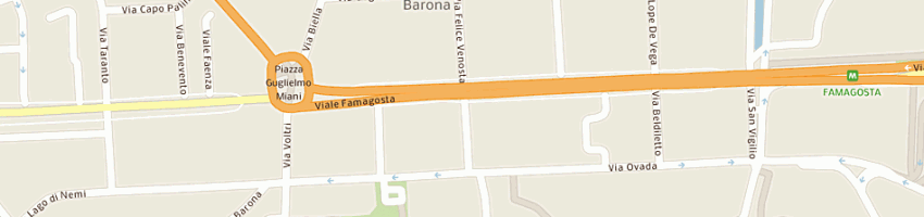 Mappa della impresa dott misrachi riccardo e alberto a MILANO