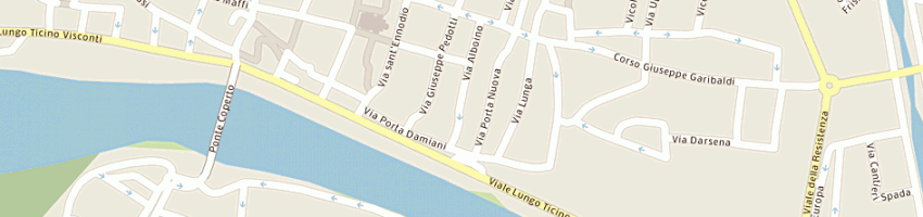 Mappa della impresa calisti fratelli (snc) a PAVIA