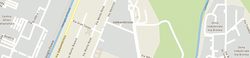 Mappa della impresa tradis di pullella giuseppe a ROZZANO