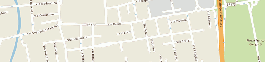 Mappa della impresa veda international (srl) a BOVISIO MASCIAGO