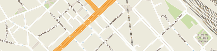 Mappa della impresa dupre' motors srl a MILANO