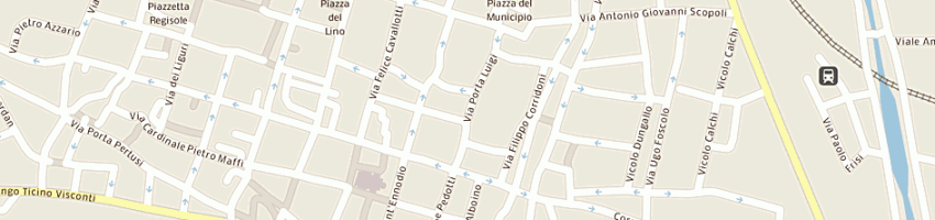 Mappa della impresa zerouno sas di callegari dott rita e c a PAVIA