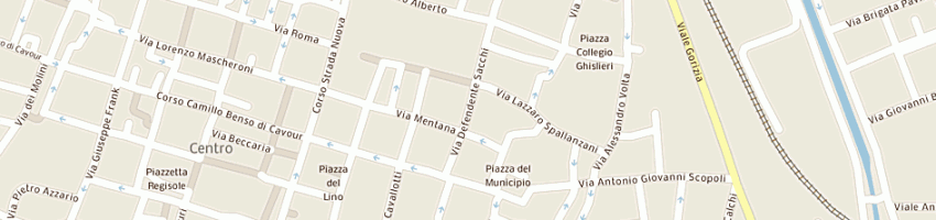 Mappa della impresa scuole pubbliche medie superiori a PAVIA