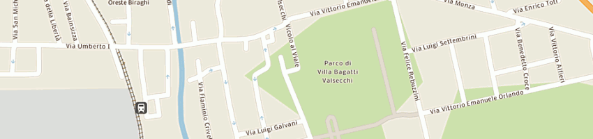 Mappa della impresa cavallini agostino a VAREDO