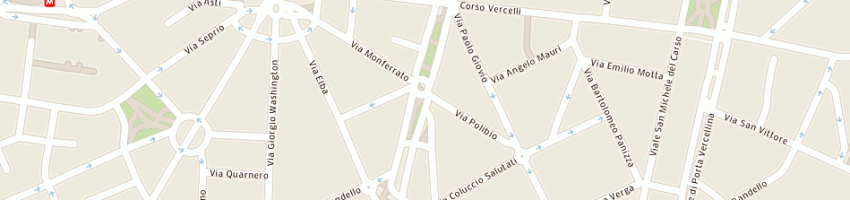 Mappa della impresa pensa giuseppe a MILANO