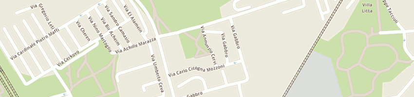 Mappa della impresa dione aliou a MILANO
