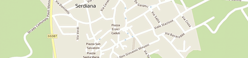 Mappa della impresa margiotta giuliano a SERDIANA