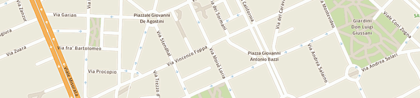Mappa della impresa studio estetico la primula snc di elena madarasz e giuseppa olivari a MILANO