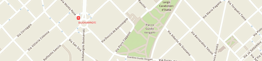 Mappa della impresa b e b assicurazioni sas di bacchetta cristina e c a MILANO