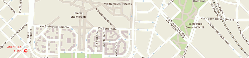 Mappa della impresa peroni ranchet dr alberto a MILANO