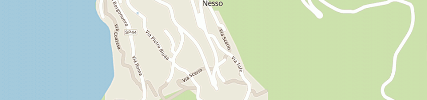 Mappa della impresa invernizzi alessandro a NESSO