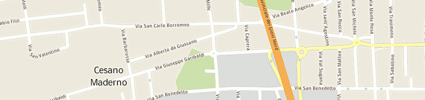 Mappa della impresa errebiwebcom di riccardo croci torti a CESANO MADERNO