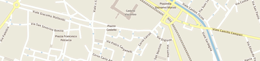 Mappa della impresa studio bisson a PAVIA