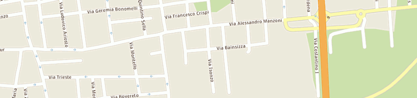 Mappa della impresa scotton gustavo a CESANO MADERNO
