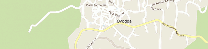 Mappa della impresa bar sedda di sedda mario e c snc a OVODDA