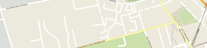Mappa della impresa nps service societa' coop a rl a MILANO