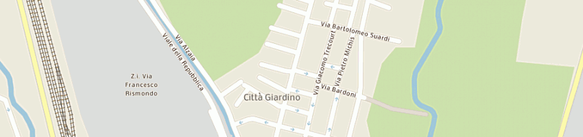 Mappa della impresa buraglio snc a PAVIA