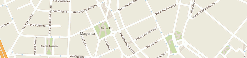 Mappa della impresa scuole pubbliche scuole materne verga andrea 19 a MILANO