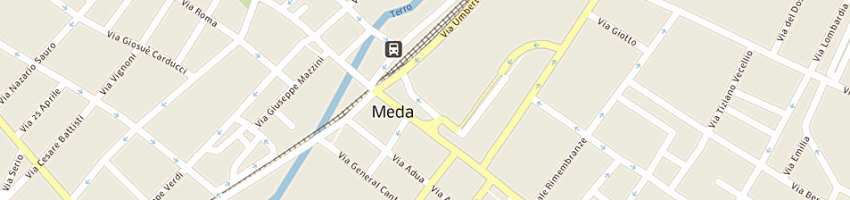 Mappa della impresa medaplast (snc) a MEDA