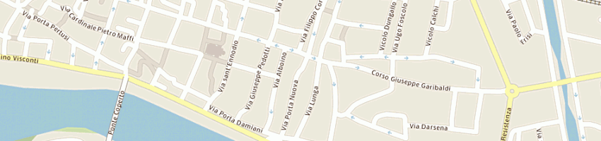 Mappa della impresa rossetti bruno a PAVIA