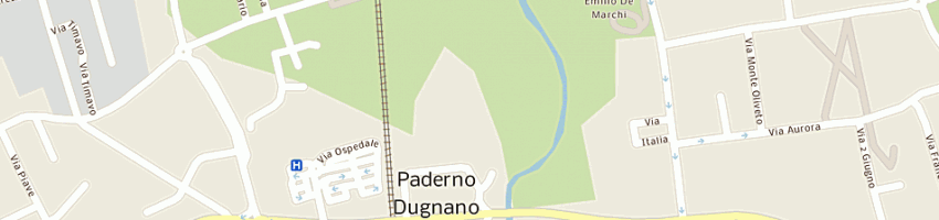 Mappa della impresa provincia di milano a PADERNO DUGNANO