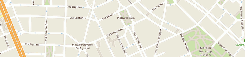 Mappa della impresa erreciemme srl a MILANO