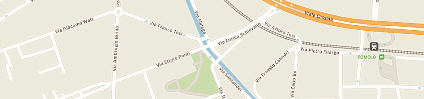 Mappa della impresa mariani camillo a MILANO