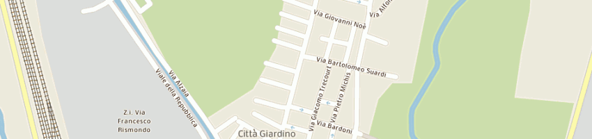 Mappa della impresa garlaschelli giorgio a PAVIA