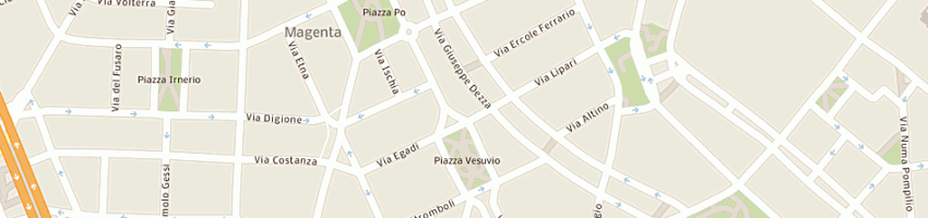 Mappa della impresa tessitura gildo guenzani (sas) a MILANO