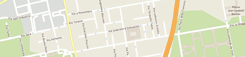 Mappa della impresa ngm sas di ferrario giuseppe alberto a CORMANO