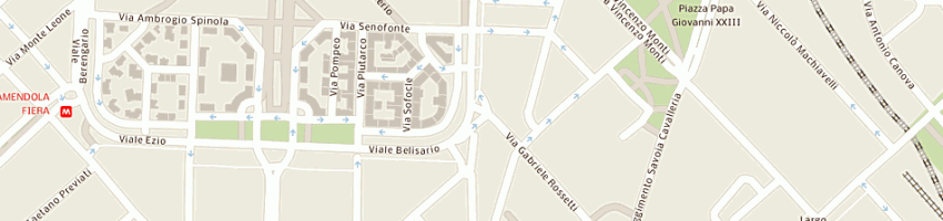 Mappa della impresa inventium srl - societa' con unico socio a MILANO
