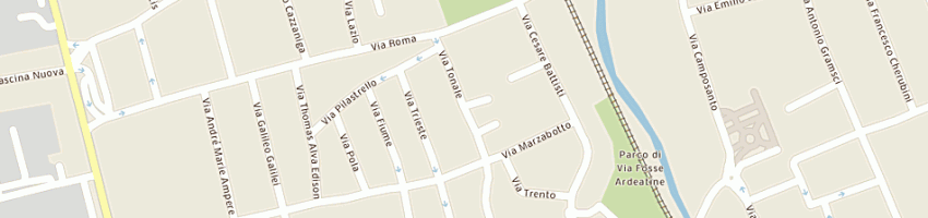 Mappa della impresa angipa snc di daniele mauro finatti e augusto cilio a PADERNO DUGNANO