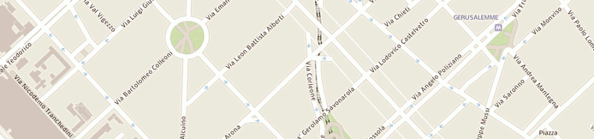 Mappa della impresa ma trasporti srl a MILANO