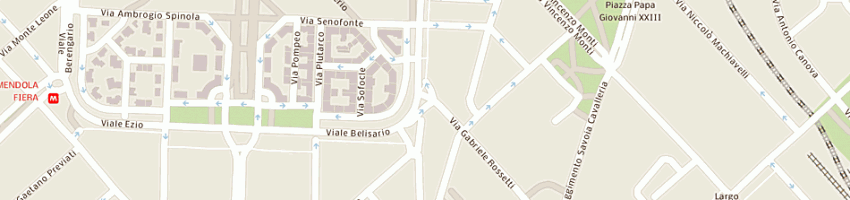 Mappa della impresa african explorer a MILANO