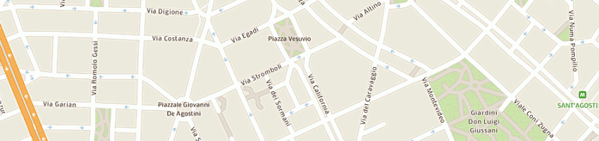Mappa della impresa nardelli sas di nardelli gaetano e c a MILANO