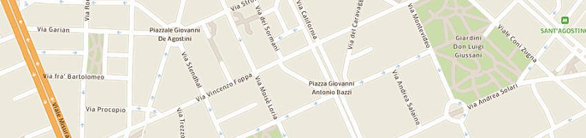 Mappa della impresa grosso giovanni a MILANO