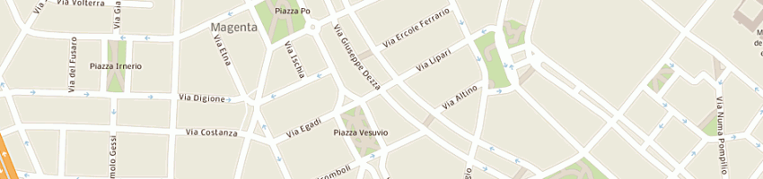 Mappa della impresa marenghi assicurazioni srl a MILANO