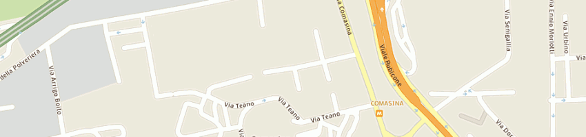 Mappa della impresa t e f sas di rossi christian e c a MILANO