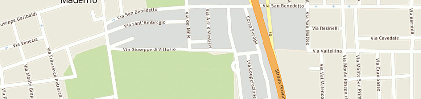 Mappa della impresa gagr snc a CESANO MADERNO