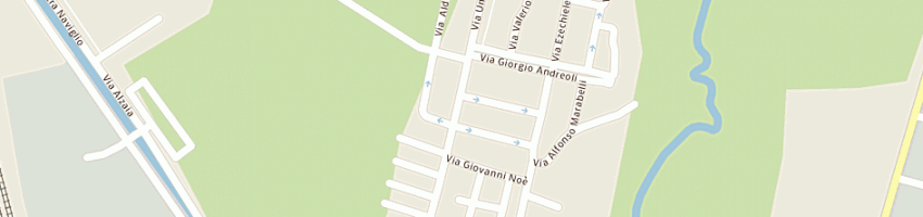 Mappa della impresa raggi alessandra a PAVIA