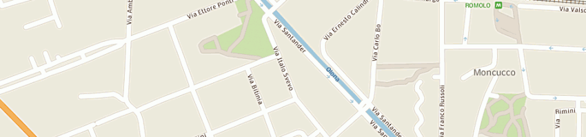 Mappa della impresa edil barona di bavasso diego a MILANO