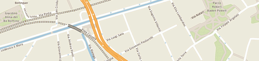 Mappa della impresa lavazza giulio a MILANO