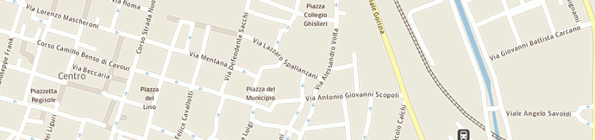 Mappa della impresa messina luciano a PAVIA