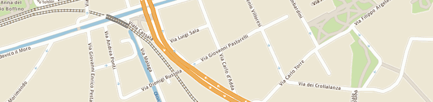 Mappa della impresa enplein 1 srl a MILANO