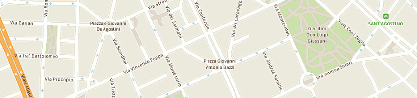 Mappa della impresa di bari isabella a MILANO