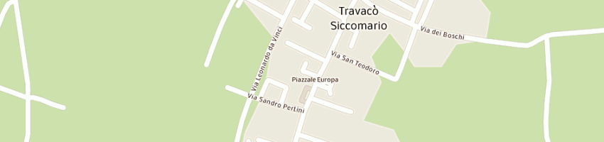 Mappa della impresa bressani fabio a TRAVACO SICCOMARIO