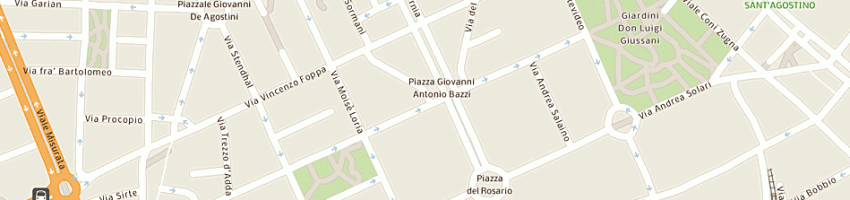 Mappa della impresa carma bar sas di feliziani carlo e c a MILANO