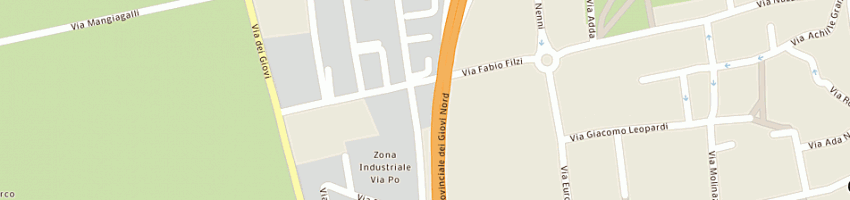 Mappa della impresa cn elaborazione dati sas di nava federico e c a MILANO