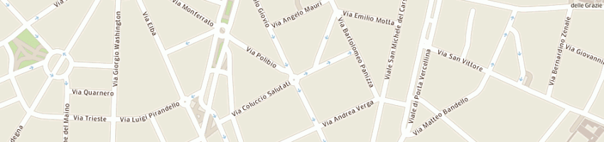 Mappa della impresa alba due snc di cosentino fausto e c a MILANO