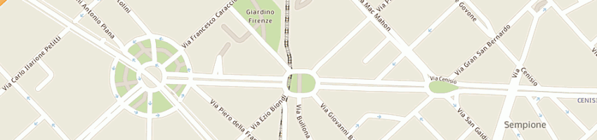 Mappa della impresa il re della pizza sas di la bella federico paolo jacopo e c a MILANO